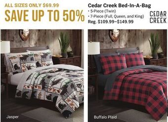 Bass Pro Cedar creek bed-in-a-bag offer