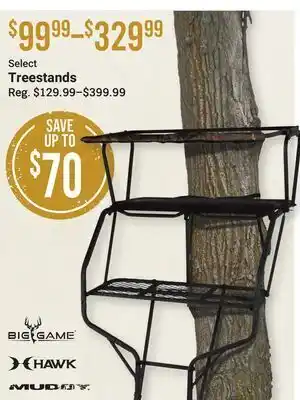 Bass Pro Select treestands offer
