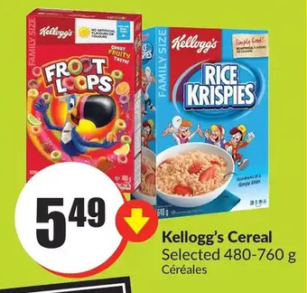 FreshCo Kellogg's cereal offer