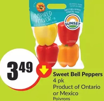 FreshCo Sweet bell peppers offer