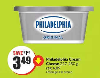 FreshCo Philadelphia cream cheese offer