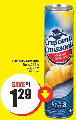 FreshCo Pillsbury crescent rolls offer
