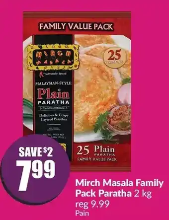 FreshCo Mirch masala family pack paratha offer