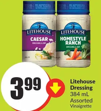 FreshCo Litehouse dressing offer