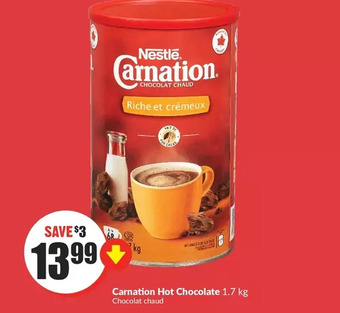 FreshCo Carnation hot chocolate offer