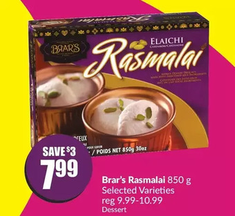 FreshCo Brar's rasmalai offer