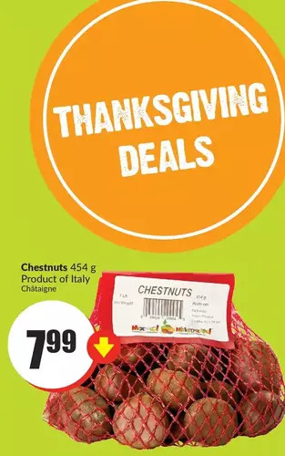 FreshCo Chestnuts offer