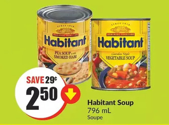 FreshCo Habitant soup offer