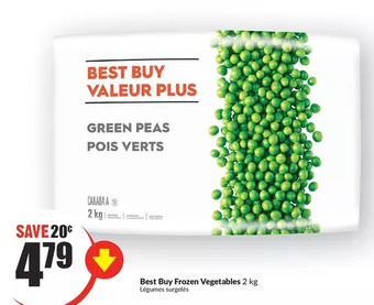 FreshCo Best buy frozen vegetables offer