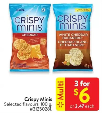 Walmart Crispy minis offer