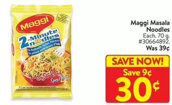 Walmart Maggi masala noodles offer