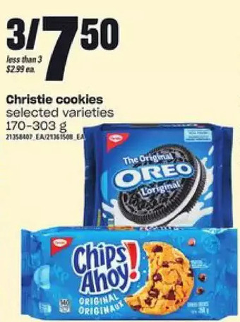 Loblaws Christie cookies offer