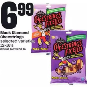 Zehrs Markets Black diamond cheestrings offer