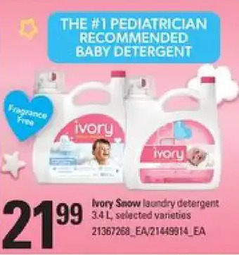 Zehrs Markets Ivory snow laundry detergent offer
