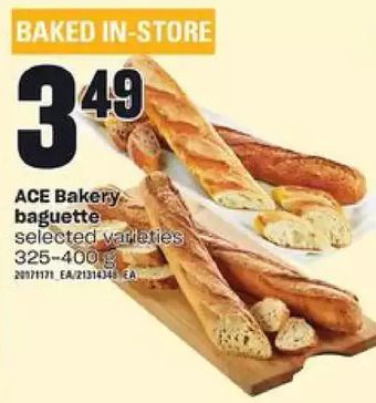 Independent Grocer Ace bakery baguette offer
