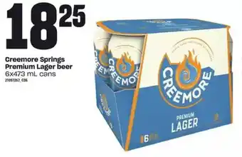 Independent Grocer Creemore springs premium lager beer offer