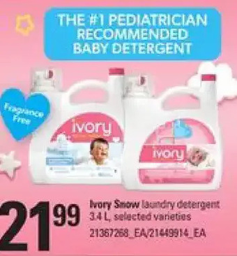 Independent Grocer Ivory snow laundry detergent offer