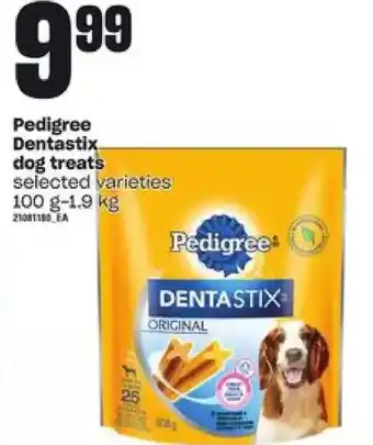 Independent Grocer Pedigree dentastix dog treats offer