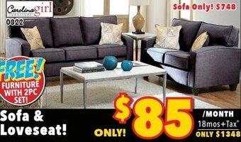 Surplus Furniture Sofa & Loveseat! offer