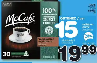 IGA Café McCafé K-Cup Coffee 30 offer