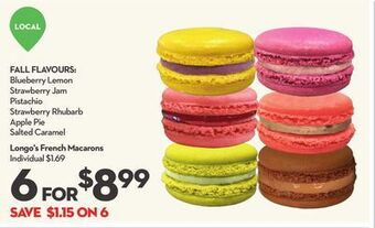 Longo's Longo's french macarons offer