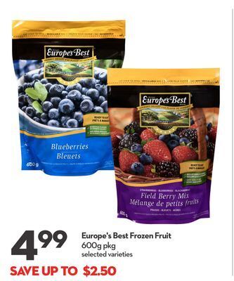 Longo's Europe's best frozen fruit offer