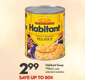 Longo's Habitant soup offer