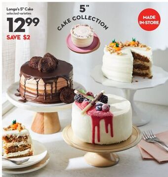 Longo's Longo's 5" cake offer