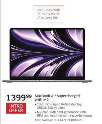 The Source Macbook air supercharged with m2 offer