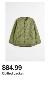 H&M Quilted jacket offer