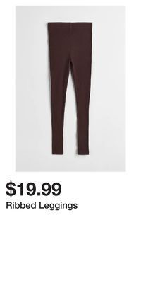 H&M Ribbed leggings offer
