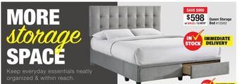 Bad Boy Superstore Queen storage bed offer