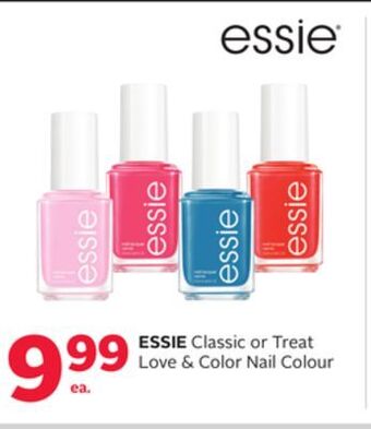 Rexall Essie classic or treat love & color nail colour offer