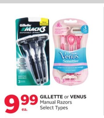 Rexall Gillette or venus manual razors offer