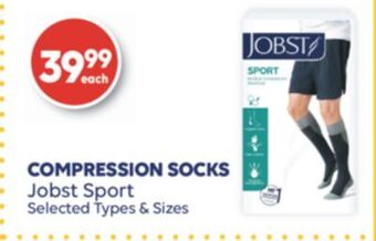 Wellwise by Shoppers Jobst sport compression socks offer