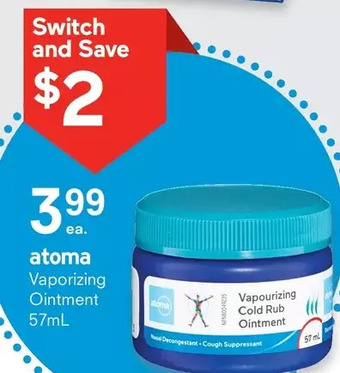 Atoma vaporizing ointment