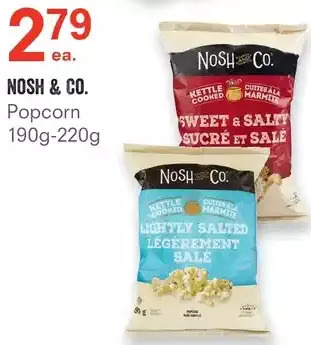 Guardian Pharmacy Nosh & co. popcorn offer
