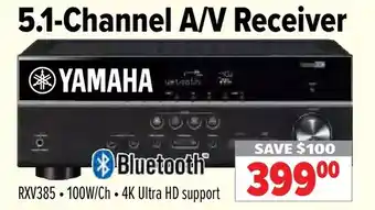 2001 Audio Video Yamaha 5.1-chanell a/v receiver offer