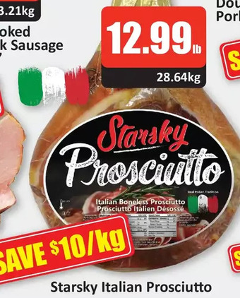 Starsky Starsky italian prosciutto offer