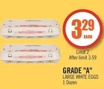Shoppers Drug Mart Grade "a" large white eggs offer