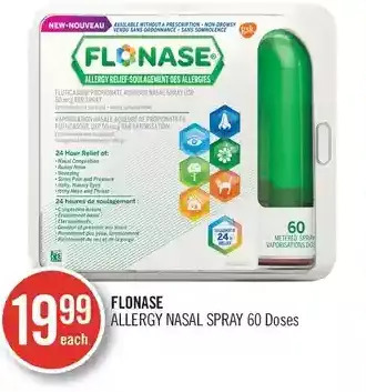 Shoppers Drug Mart Flonase allergy nasal spray offer