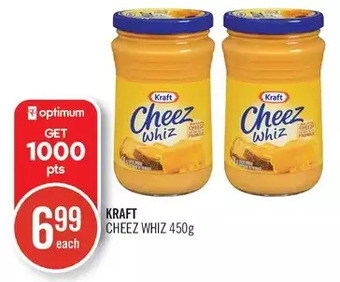 Shoppers Drug Mart Kraft cheez whiz offer