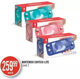 Shoppers Drug Mart Nintendo switch lite offer