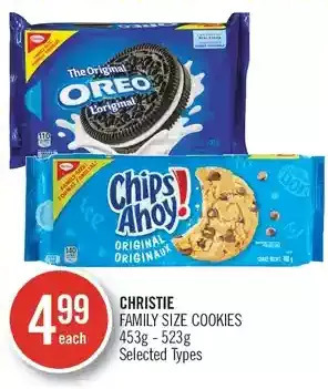 Shoppers Drug Mart Christie family size cookies offer