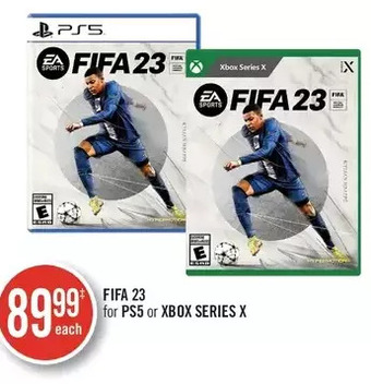 Shoppers Drug Mart Fifa 23 for ps5 or xbox series x offer
