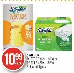 Shoppers Drug Mart Swiffer dusters or refills offer