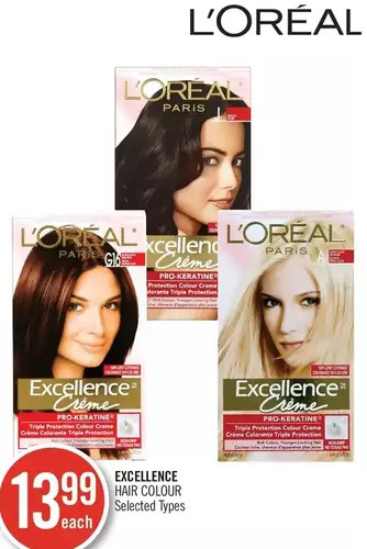 Shoppers Drug Mart Excellence hair colour offer