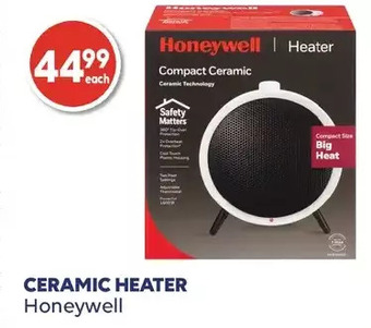 Shoppers Drug Mart Honeywell ceramic heater offer