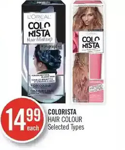 Shoppers Drug Mart Colorista hair colour offer