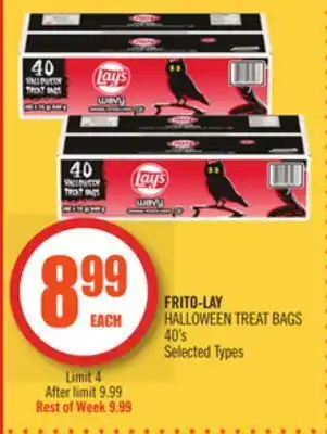 Shoppers Drug Mart Frito-lay halloween treat bags offer
